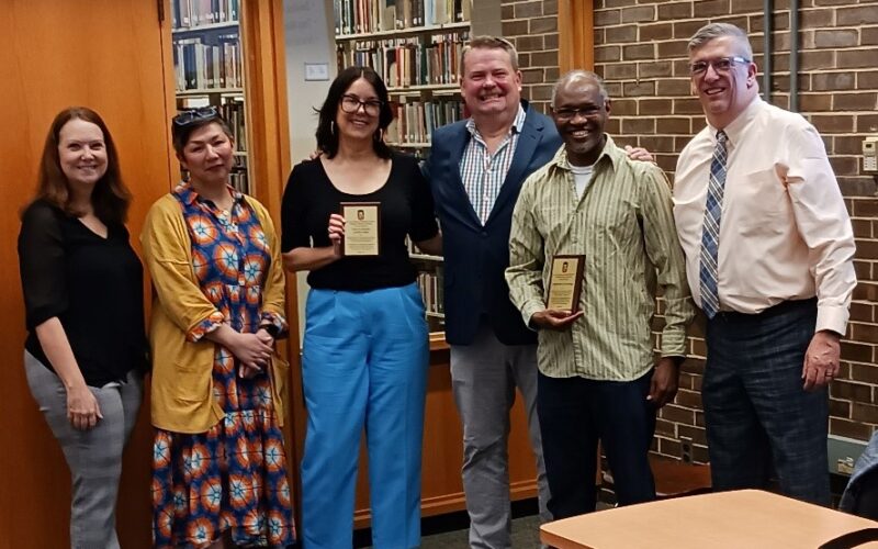 CLAS Sociology and Center for Nonprofit and NGO Studies awards presentation